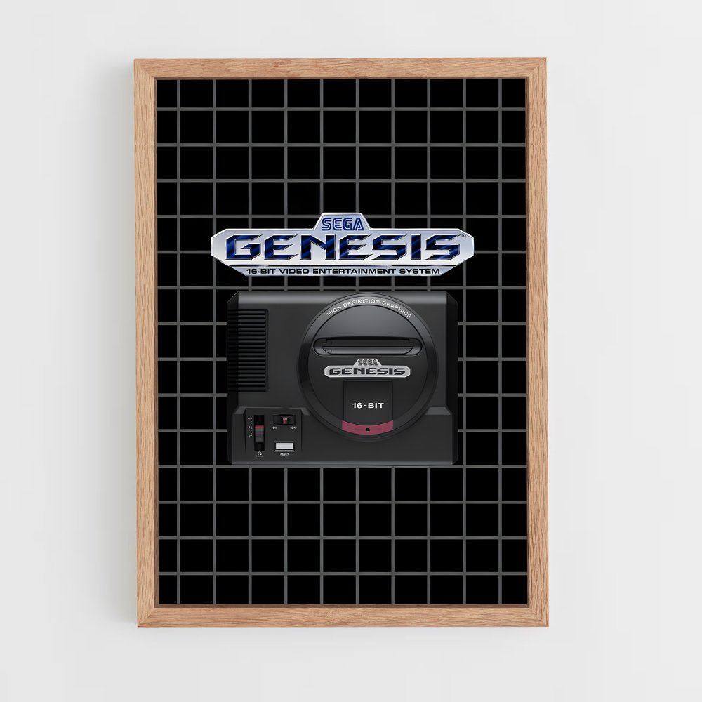 Poster Sega Forever – affiche Consoles (vue 4)